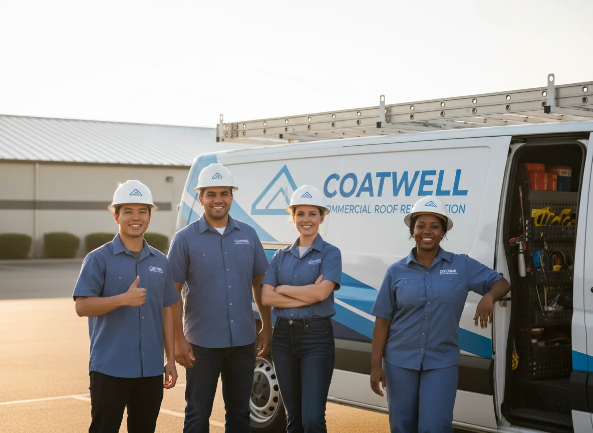 Commercial roof coating company in Redford, TX